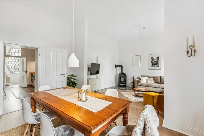 Essbereich einer Ferienwohnung