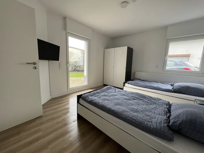 Doppelzimmer in einer unserer Monteurwohnungen